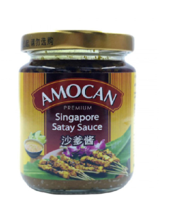 Amocan Premium Singapore Satay Sauce - Carton
