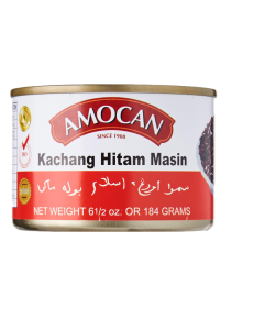Amocan Salted Black Beans - Carton