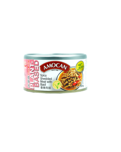 Amocan Premium Plant Based Spicy Shredded Meat with Basil -  Carton