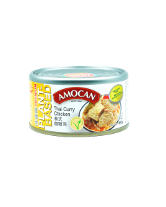 Amocan Premium Plant Based Thai Curry Chicken -  Carton