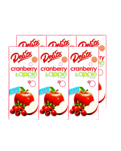 Delite Cranberry & Apple Drink - Carton
