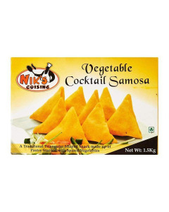 Niks Veg Samosa 20GM 4X1.5KG-Carton