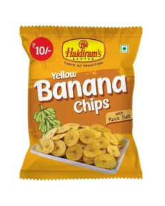 Haldiram Banana Chips Yellow Rock Salt 200 g