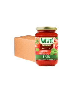 Naturel Organic Tomato with Basil Pasta Sauce - Carton