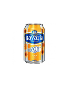 Bavaria Peach Malt Flavour Non-Alcoholic Beer - Case