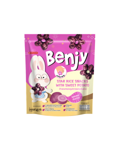 BENJY STICK RICE SNACKS WITH SWEET POTATO FLAVOR 40G X 24-Carton