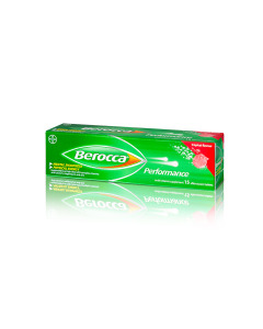 Berocca Tropical Energy Vitamin Effervescent 15 Tablets - Case