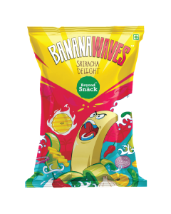 Beyond Snack Banana Waves - Sriracha Delight - Carton