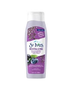 St Ives Revitalizing Acai, Blueberry & Chia Seed Oilbody Wash - Case