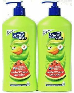 Suave Kids Melon (Pump) 3 In 1 Shampoo (Usa) - Case