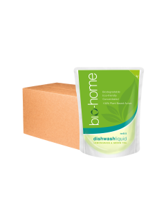 bio-home Lemongrass & Green Tea Dishwash Liquid (Refill Pack) - Carton