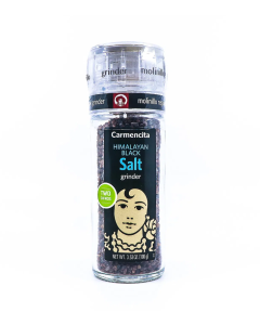 Carmencita Himalayan Black Salt Grinder - Carton