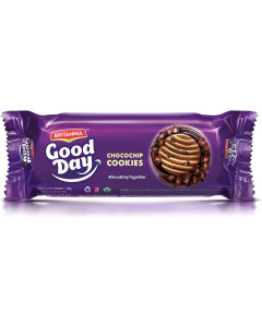 BRITANNIA GOOD DAY CHOCO CHIPS 120GM - Carton