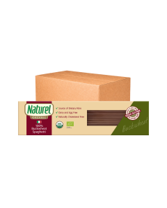 Naturel Organic Gluten-Free Buckwheat Spaghetti Pasta - Carton