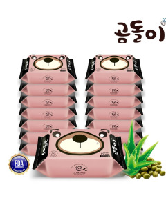 Homie Gomdoli Very Portable  Wet Wipe Tissue 20 sheets x 20 packs - Carton