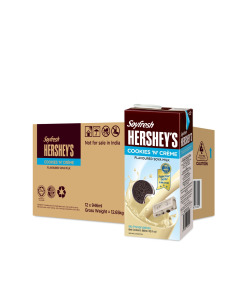 Hershey's Soyfresh Cookies & Creme Soya Milk - Carton
