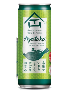 Ayataka Green Tea Can Drink - Carton
