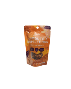 With Love, Gretel Sprouted Superfoods Salted Caramel 50g - Carton