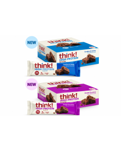 THINK! High PROTEIN BARS - Carton