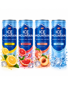 F&N Ice Mountain Sparkling Water 325ML X 24 (CAN)