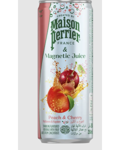 Maison Perrier Magnetic Juice Sparkling - Peach & Cherry - Carton