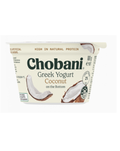 Chobani Fat Free Greek Yoghurt Coconut - Carton