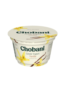 Chobani Fat Free Greek Yoghurt Vanilla - Carton