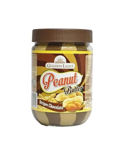 Golden Light Peanut Butter Stripes Chocolate - Case