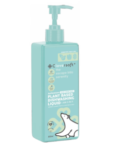Cloversoft All Purpose 3 In 1 Dishwashing Liquid Bottle (Peppermint, Sage, Pine) - Carton