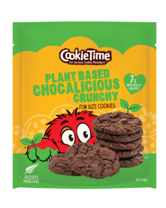 Cookie Time Crunchy Plant Based Chocalicious - Carton
