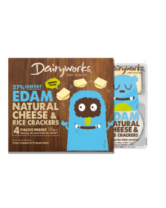  Dairyworks Edam Cheese & Crackers - Carton
