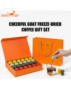 Cheerful Goat Freeze Dried Arabica Instant Coffee Gift Box  - Pack