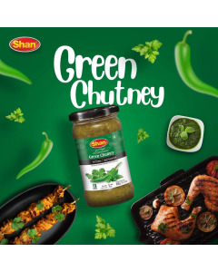 Shan Green Chutney 12X315GM-Carton