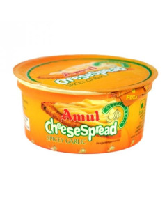 Amul Cheese Spread Garlic 24X200GM-Carton
