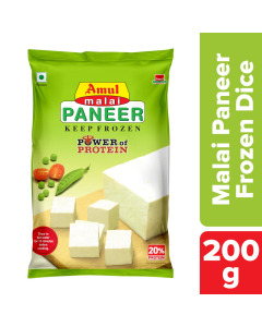 Amul Paneer Diced 40X200GM-Carton