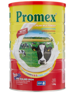 Promex Instant Milk Powder 6X1.8KG-Carton