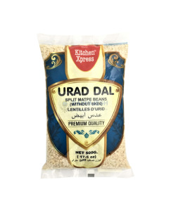 Kitchen Xpress White Urid Dhal 40X500G-Carton