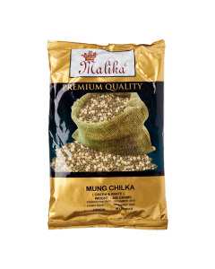 Malika Mung Green White Split 40X500G-Carton