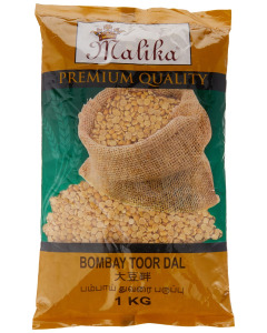 Malika Bombay Toor Dhal 20X1KG-Carton