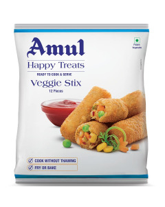 Amul Happy Treats Veggie Sticks 26X425GM-Carton