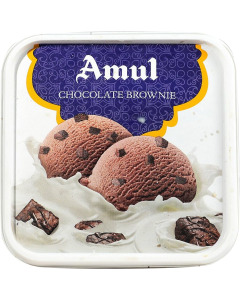 Amul Ice Cream Chocolate Brownie 30X500ML-Carton