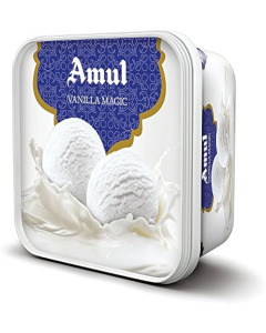 Amul Ice Cream Vanilla Magic 18X1LTR-Carton