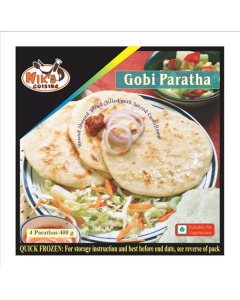 Niks Gobi Paratha 4S 12X400GM-Carton