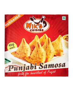 Niks Mini Punjabi Samosa 6X1.2KG-Carton