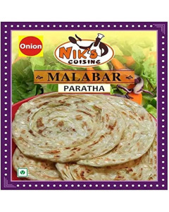Niks Onion Malabar Paratha 4S 12X400GM-Carton