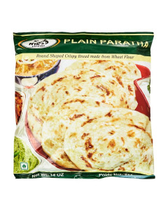 Niks Plain Paratha Cooked 5S 12X400GM-Carton