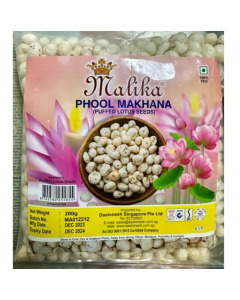 Malika Phool Makhana 50X200GM-Carton