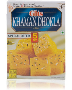 Gits Khaman Dhokla Mix 60X180GM-Carton