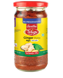 Telugu Ginger Pickle 24X300GM-Carton