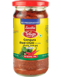 Telugu Gongura Pickle 24X300GM-Carton